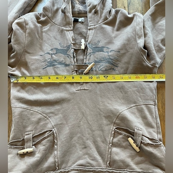 Vintage Volcom highland pullover faux fur hoodie - Picture 8 of 8